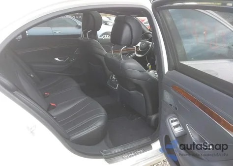 2015 Mercedes-Benz S 550 4Matic из США, поврежденный, VIN WDDUG8FB1FA166234